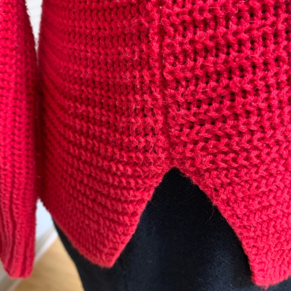 ANA A New Approach Red XS Women’s Sweater Condition Good - Picture 4 of 9